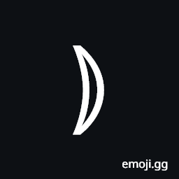 Right White Parenthesis Symbol