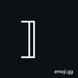 Right White Square Bracket Symbol
