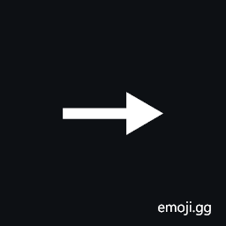 Rightwards Arrow with Equilateral Arrowhead Symbol