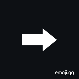 Rightwards Black Arrow Symbol