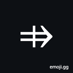 Rightwards Double Arrow with Vertical Stroke Symbol