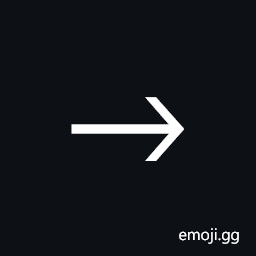 Rightwards Sans-Serif Arrow Symbol