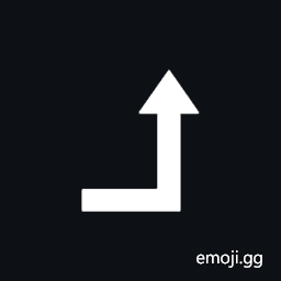 Rightwards Triangle-Headed Arrow with Long Tip Upwards Symbol