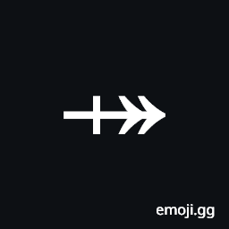 Rightwards Two-Headed Arrow with Vertical Stroke Symbol
