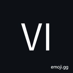 Roman Numeral Six Symbol
