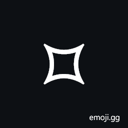 Rotated White Four Pointed Cusp Symbol