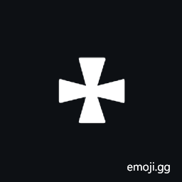Runic Cross Punctuation Symbol