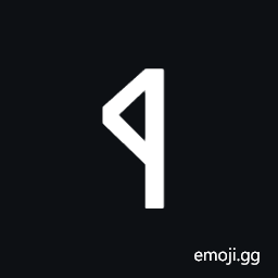 Runic Letter Q Symbol