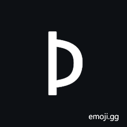 Runic Letter Thurisaz Thurs Thorn Symbol