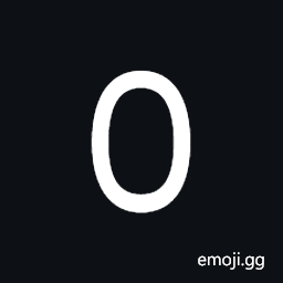 Saurashtra Digit Zero Symbol