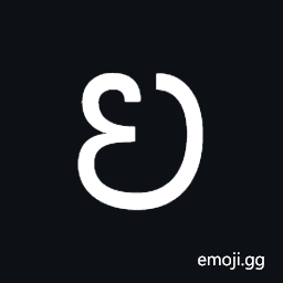 Saurashtra Letter Dha Symbol