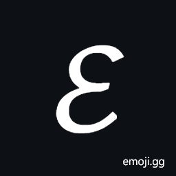 Script Capital E Symbol