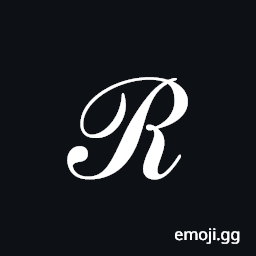 Script Capital R Symbol