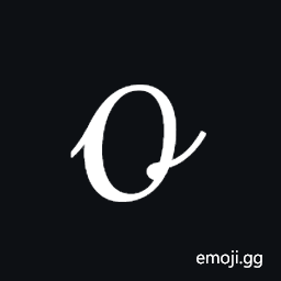 Script Small O Symbol