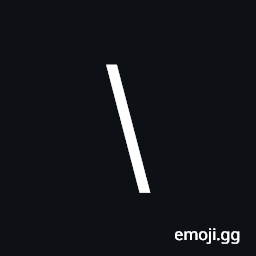 Set Minus Symbol