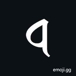 Siddham Letter Dha Symbol