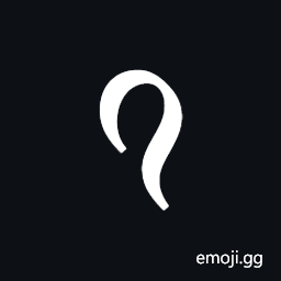 Siddham Letter Vocalic L Symbol