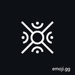 Siddham Section Mark With Rays And Dotted Crescents Symbol