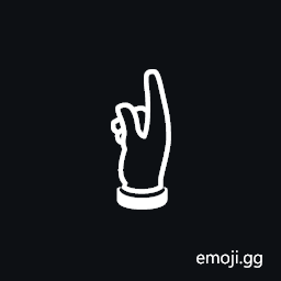 Sideways White Up Pointing Index Symbol