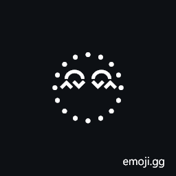 Signwriting Eye Blink Single Symbol