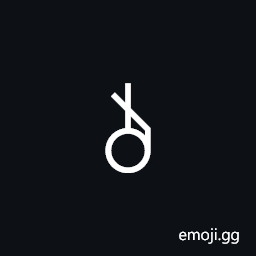 Signwriting Hand-Circle Index Middle Crossed Symbol