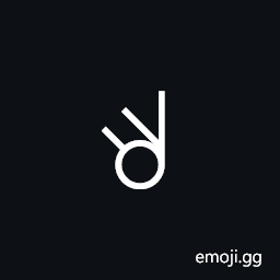 Signwriting Hand-Circle Index Middle Little Symbol
