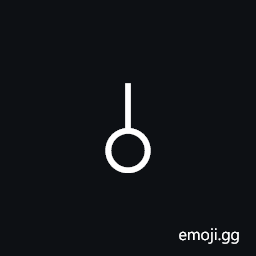 Signwriting Hand-Circle Middle Up Symbol