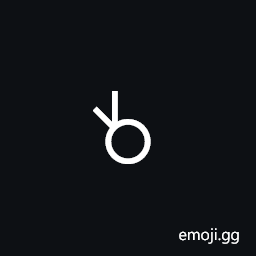 Signwriting Hand-Circle Ring Little Symbol