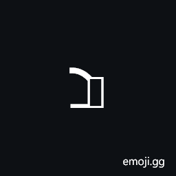 Signwriting Hand-Cup Open Thumb Forward Symbol