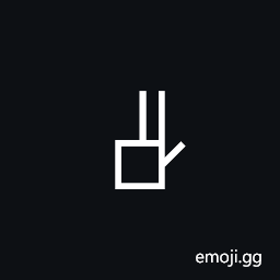 Signwriting Hand-Fist Index Middle Conjoined Thumb Side Symbol