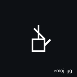 Signwriting Hand-Fist Index Middle Crossed Thumb Side Symbol