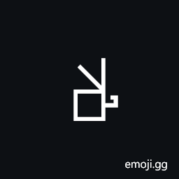 Signwriting Hand-Fist Index Middle Straight Thumb Bent Symbol