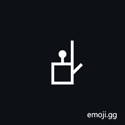 Signwriting Hand-Fist Index Up Middle Hinged Thumb Side Symbol