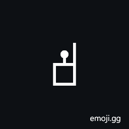 Signwriting Hand-Fist Index Up Middle Hinged Symbol