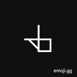 Signwriting Hand-Fist Middle Thumb Angled Index Up Symbol