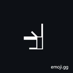 Signwriting Hand-Hinge Little Index Symbol