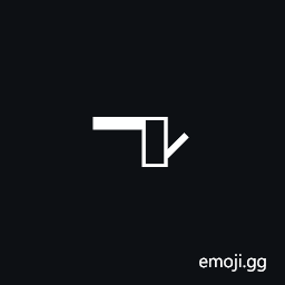 Signwriting Hand-Hinge Thumb Side Symbol