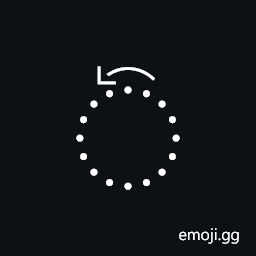 Signwriting Head Movement-Floorplane Curve Symbol