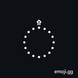 Signwriting Head Movement-Wallplane Straight Symbol