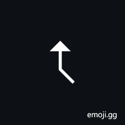 Signwriting Movement-Floorplane Bend Symbol