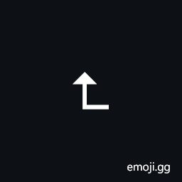 Signwriting Movement-Floorplane Corner Small Symbol