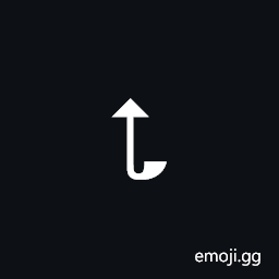 Signwriting Movement-Floorplane Curve Hitting Floor Small Symbol