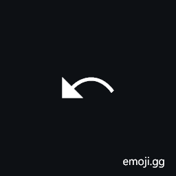 Signwriting Movement-Floorplane Curve Medium Symbol