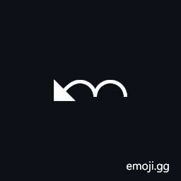 Signwriting Movement-Floorplane Hump Small Symbol