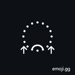 Signwriting Movement-Floorplane Jaw Symbol