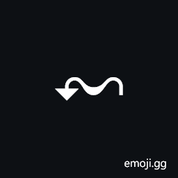 Signwriting Movement-Floorplane Wave Small Symbol