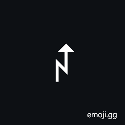 Signwriting Movement-Floorplane Zigzag Small Symbol