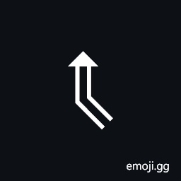 Signwriting Movement-Wallplane Bend Large Symbol