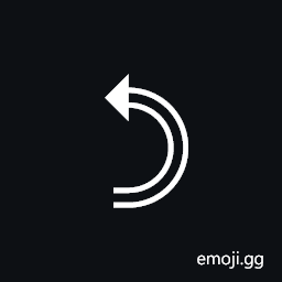 Signwriting Movement-Wallplane Curve Half-Circle Largest Symbol