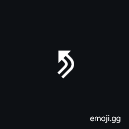 Signwriting Movement-Wallplane Curve Quarter Small Symbol